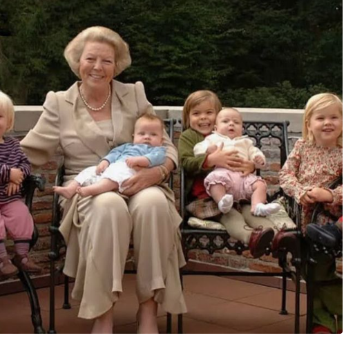 Grandma adopts seven children