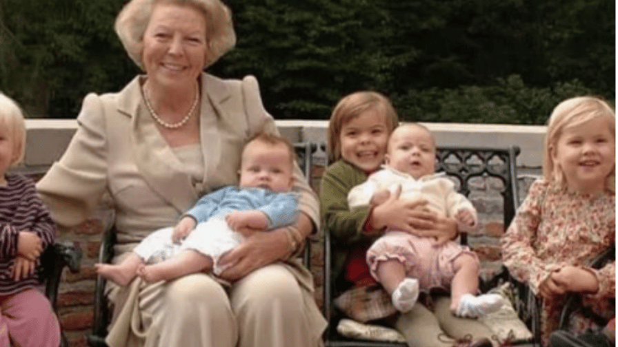 Grandma adopts seven children