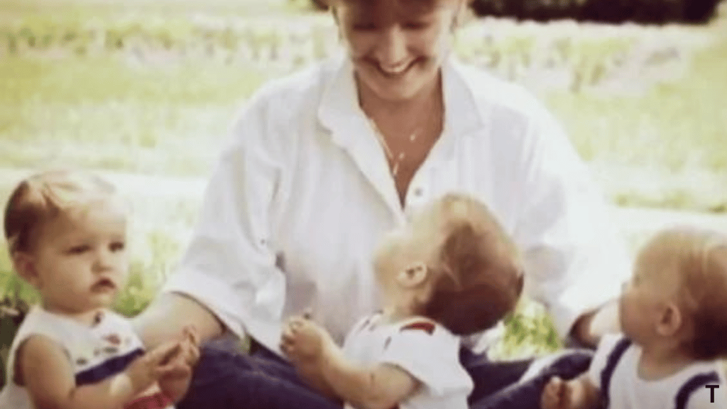 Triplets reunited after years apart