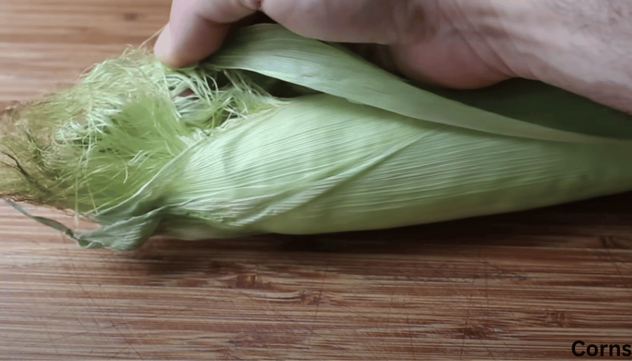 Perfect silk-free corn on the cob