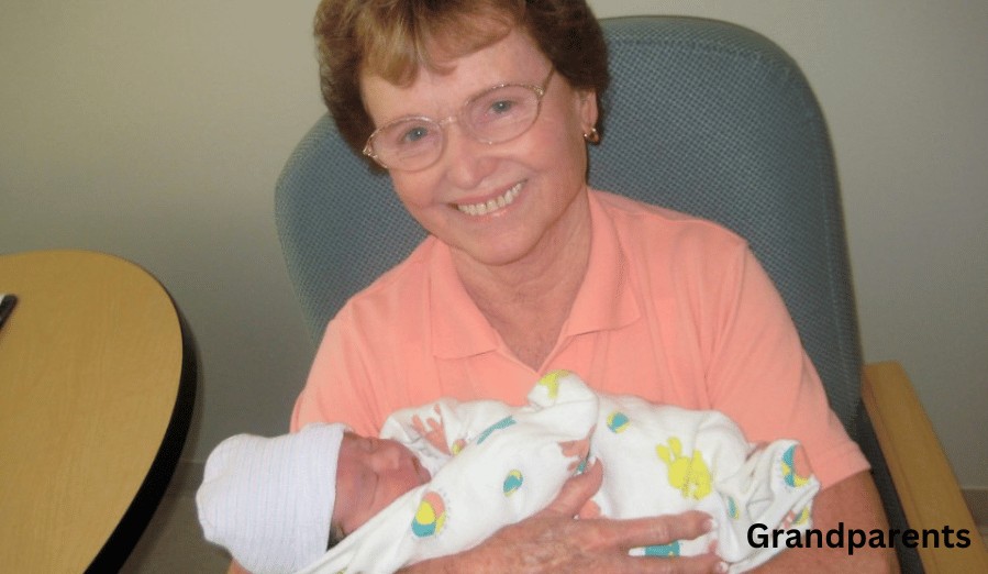 Grandmas bond with grandchildren