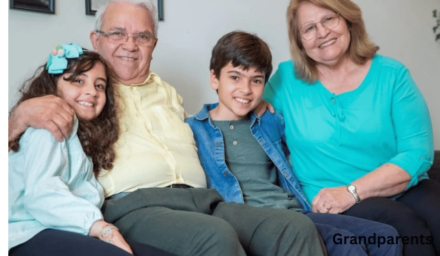 Grandmas bond with grandchildren