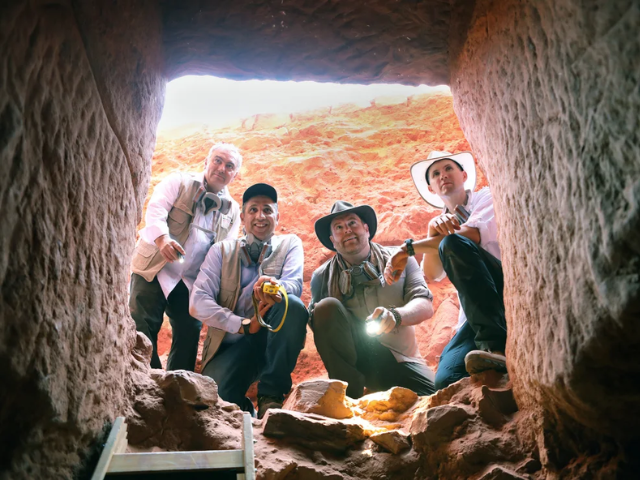 Secret Tomb Found Under Famous "Indiana Jones" Filming Site in Petra