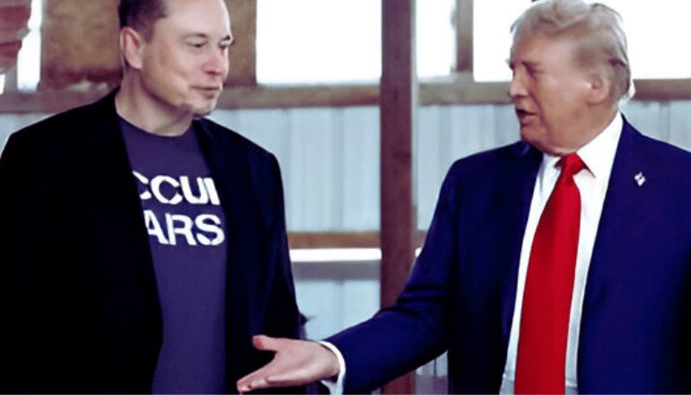 Trump comments on Elon Musk politics