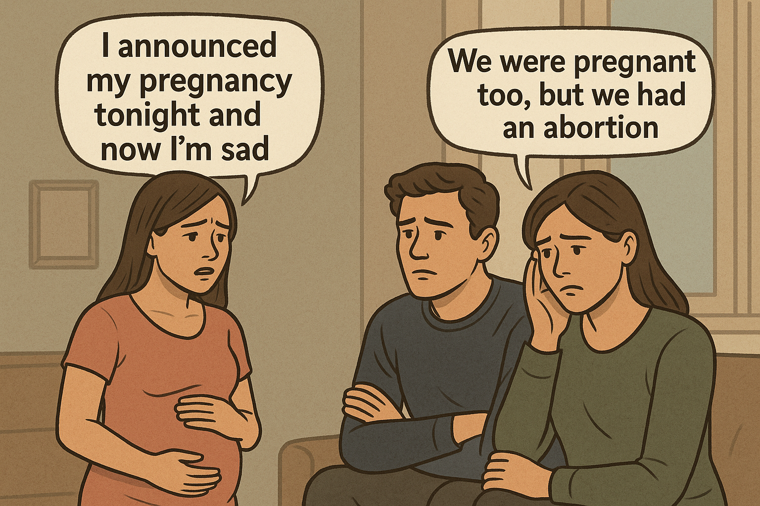 Home Pregnancy Announcement