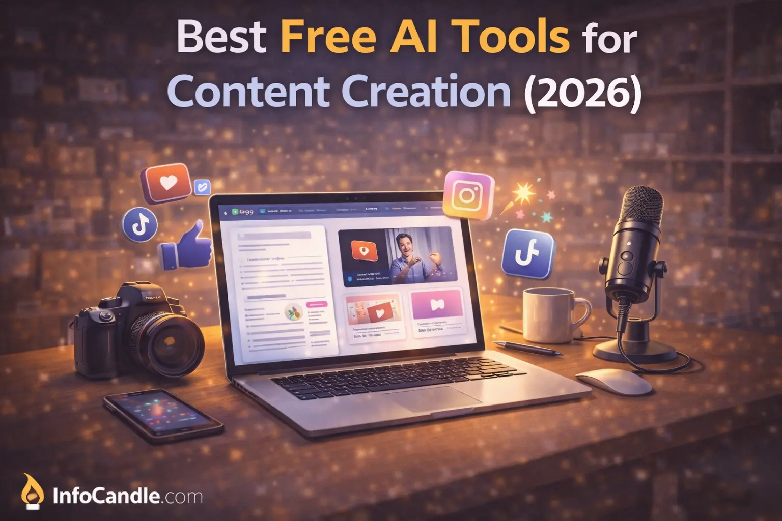 Home Free AI Tools for Content Creation