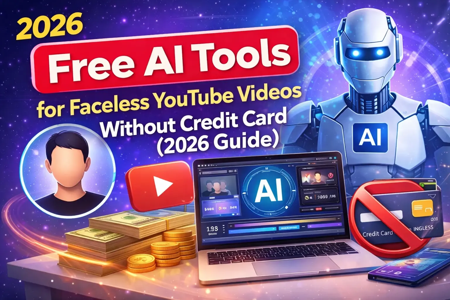 Home Free AI Tools for Faceless YouTube Videos