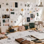 AI logo maker helping small businesses create professional brand identities