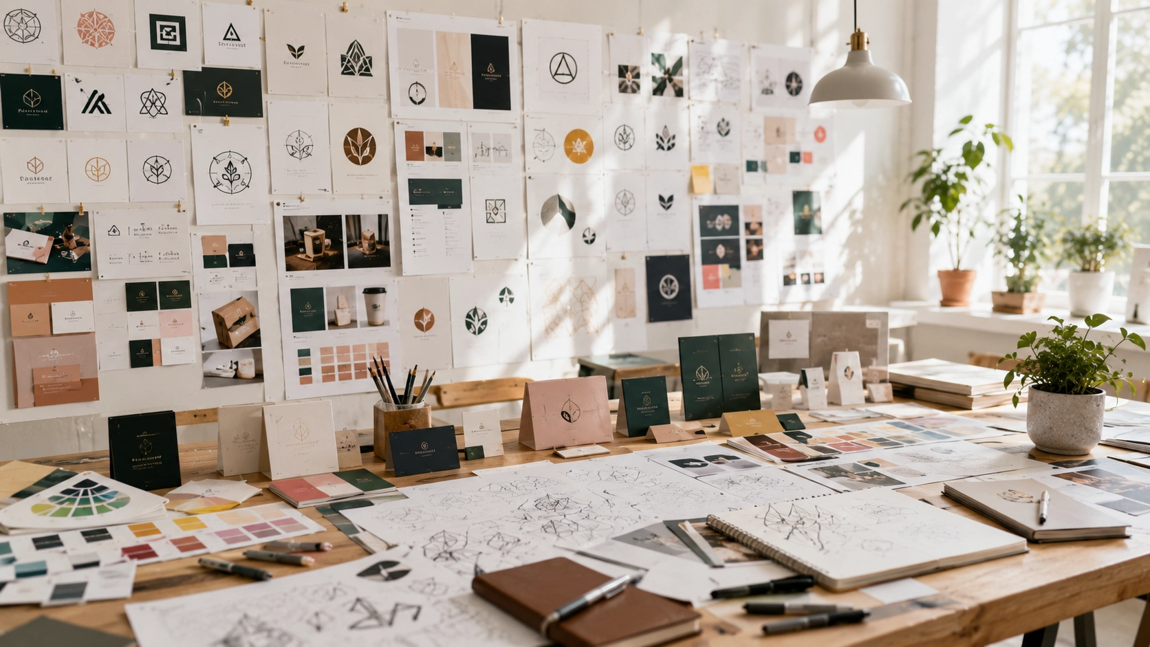 AI logo maker helping small businesses create professional brand identities