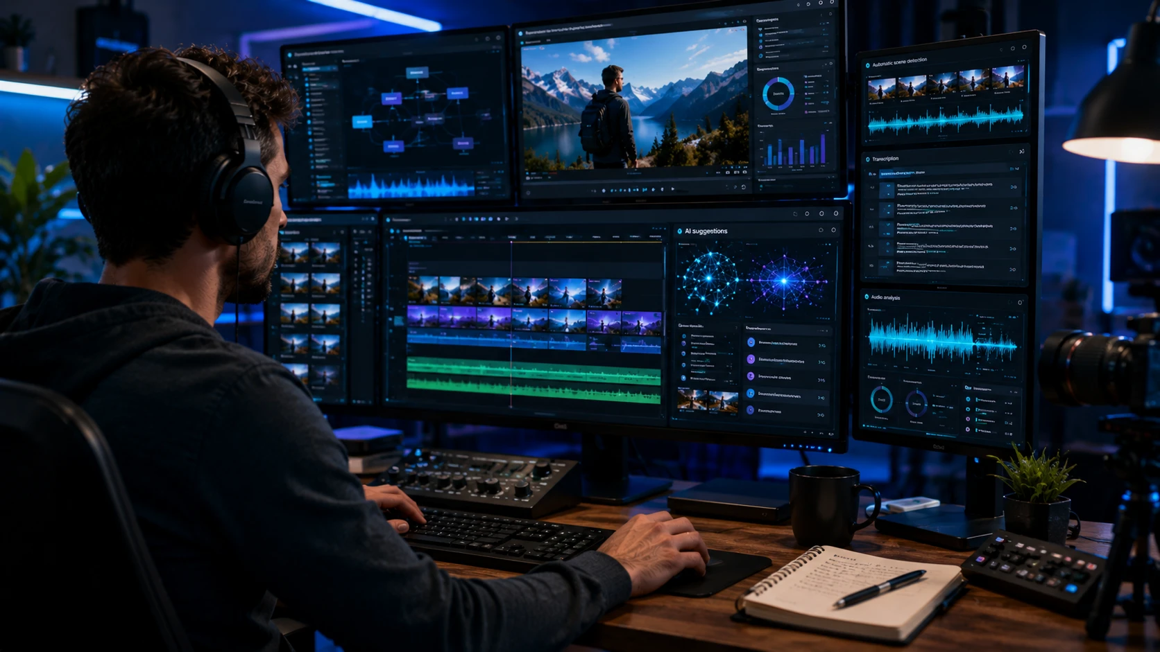 AI video editor helping creators automate video editing workflows