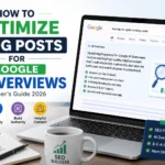 How to Optimize Blog Posts for Google AI Overviews