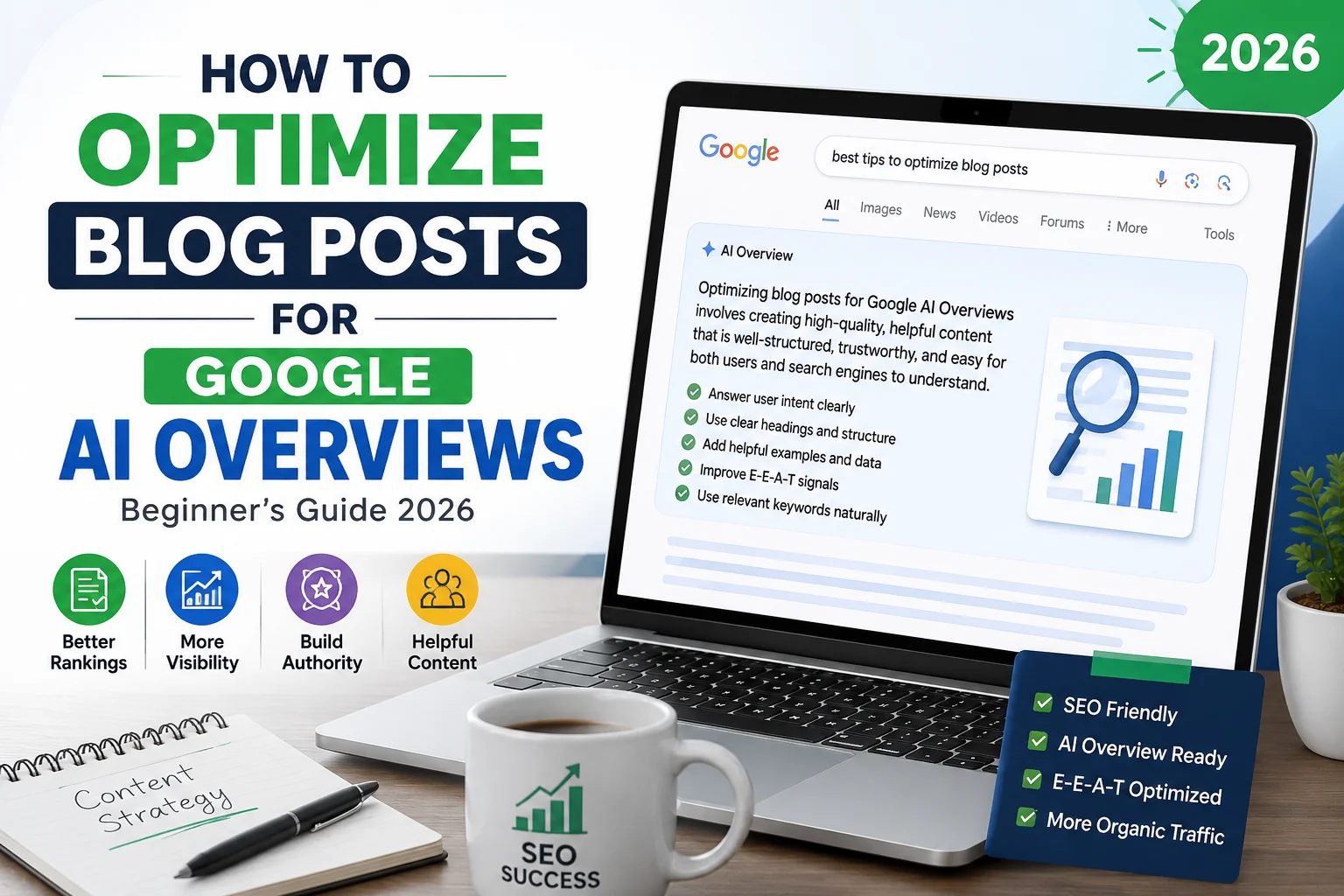 How to Optimize Blog Posts for Google AI Overviews